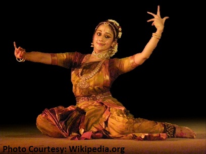 Uma Muralikrishna, a Kuchipudi dancer performing at IIM Bangalore