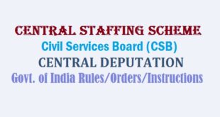 Central Staffing Scheme