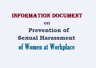 Information Document on Prevention of Sexual Harassment